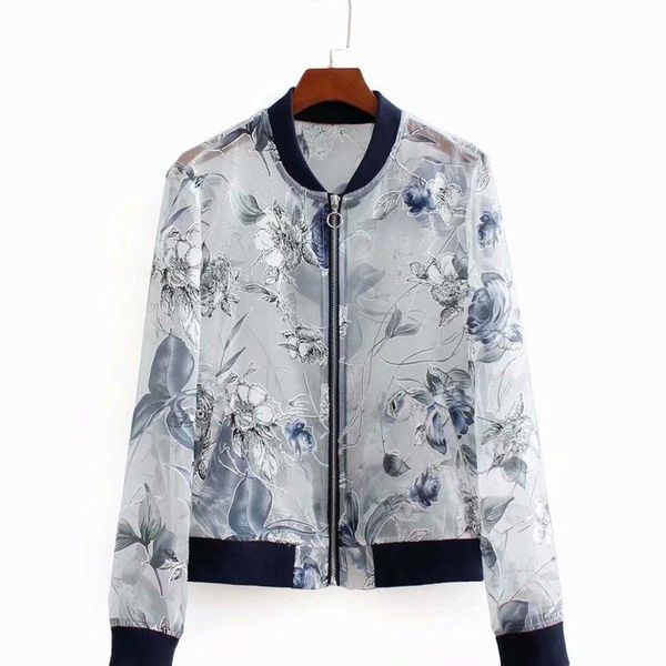 

women's jackets fashion women hz55-1906 european and american wind printed jacket, Black;brown