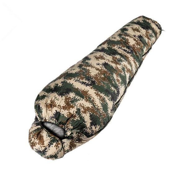 

camping sleeping bag mummy ultra light outdoor lunch break equipment bags