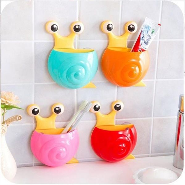 

bathroom organizer cartoon animal toothbrush holder sucker toothpaste shaver storage rack wall mount stand shelf bath accessory set