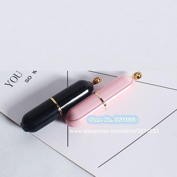

storage bottles & jars 20pcs 30pcs 50pcs cosmetic plastic pink lipstick tube, cute empty lip rouge subpackage, professional containers