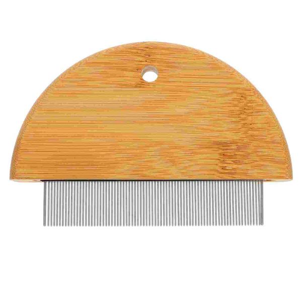 

hair brushes 1pc pet flea comb puppy detangling brush eggs removal tool, Silver