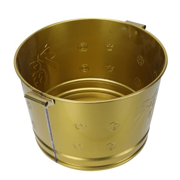 

fragrance lamps 1pc golden stainless steel sacrificial money burning bucket paper