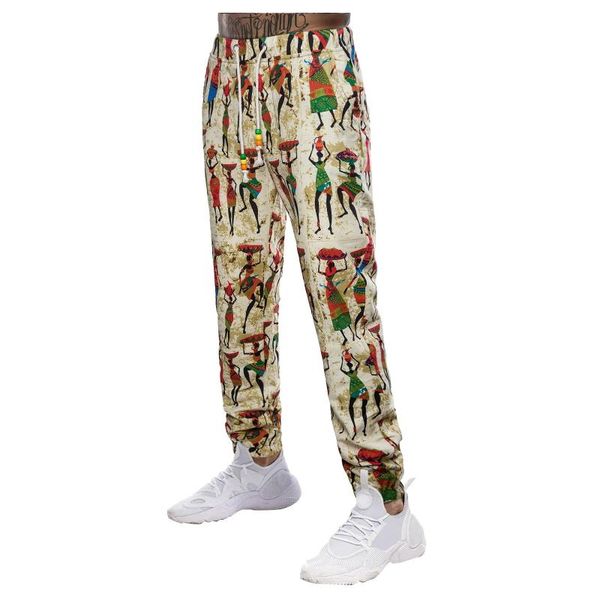 

men's pants casual mens slim fit tracksuit sports solid male gym cotton skinny joggers sweat trousers with pockets, Black