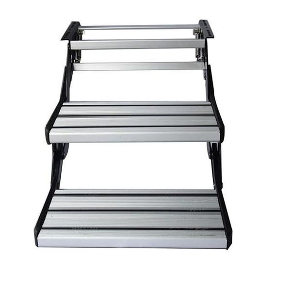 

caravan accessories foldable double step stair for rv motorhome recreation vehicles atv parts