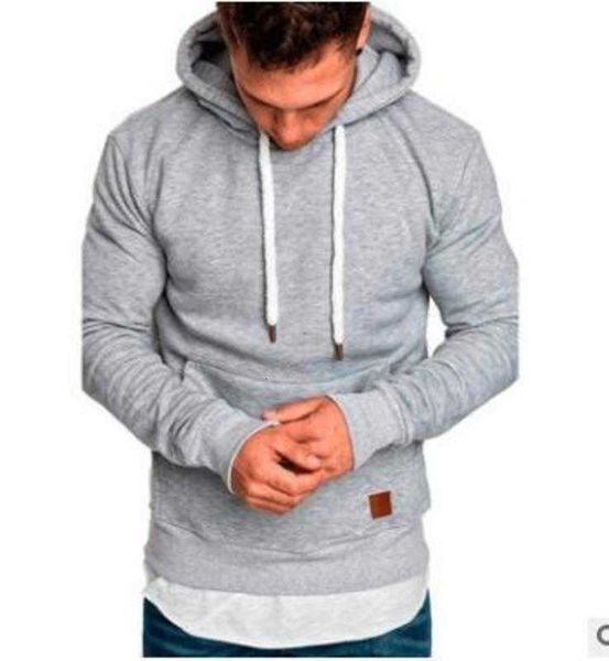 

solid color tracksuits men's outdoor sports casual sweater coat, Gray