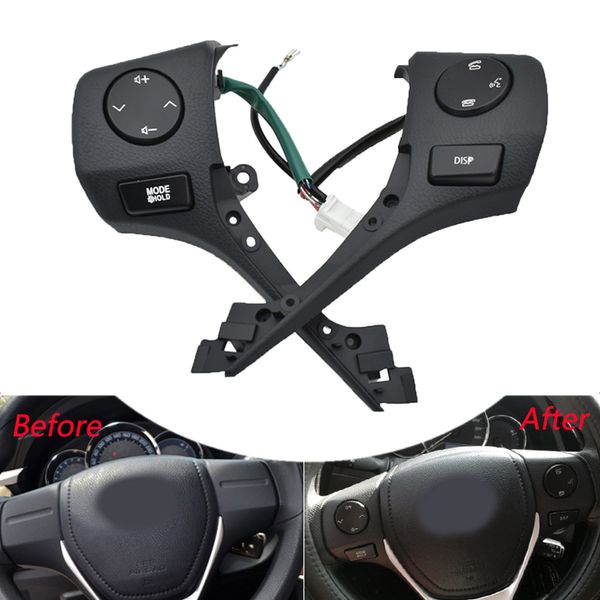 Botão Bluetooth telefone switch controle de áudio controle para toyota corolla rav4 2014-2015 84250-02560 estilo de carro