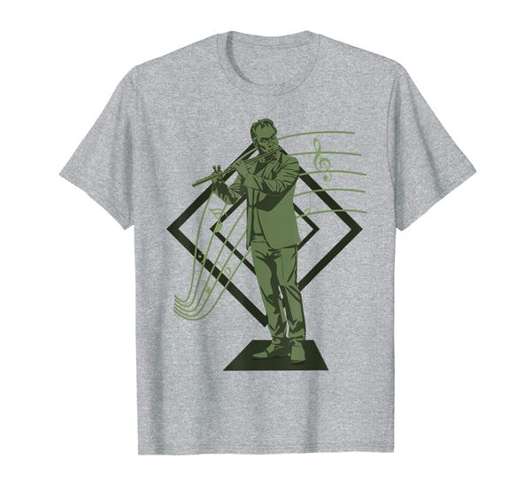 

C Flute Western Concert Flute Gift for Musicians T-Shirt, Mainly pictures
