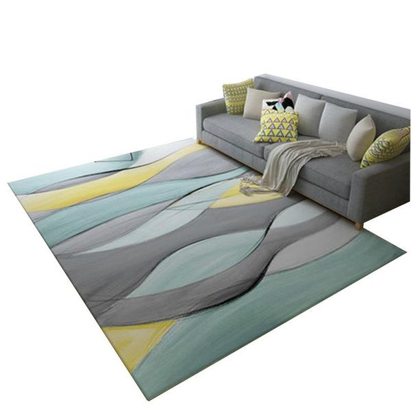 

carpets simple nordic autumn and winter for living room bedroom area rugs modern geometric printing floor mats