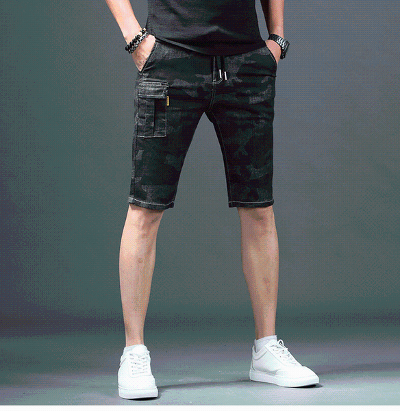 

fashion men's jeans 2021 runway european design party style clothing, Blue