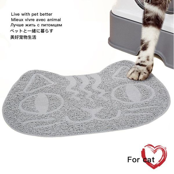 

pet cat litter mat bed pads trapping cute cartoon pets box product for cats house clean beds & furniture