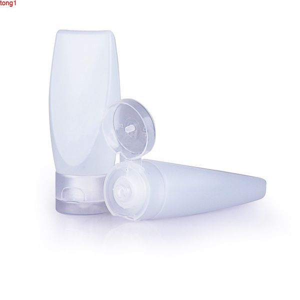 10 pcs Clear Tubo De Plástico Cream Cosmético Recipientes Cosméticos Esprema Viagem Garrafa Embalagem Invertida Garrafas de Embalagem 30ml 50mlgood Qty
