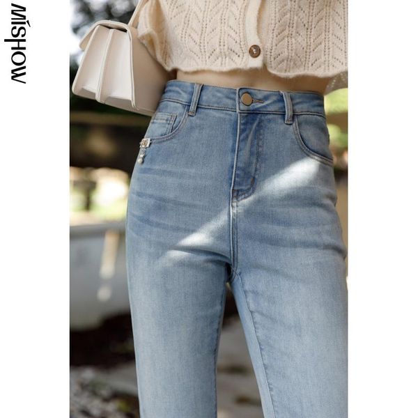 

women's jeans mishow 2021 for women mx21a2265, Blue