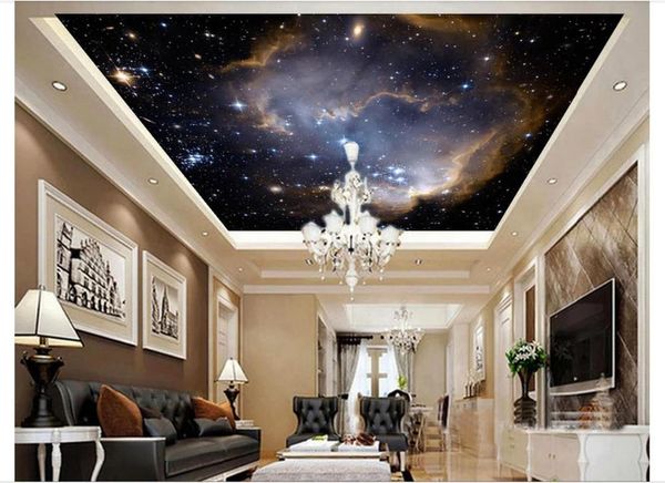 

wallpapers custom 3d ceiling wallpaper sky mural dreamy bright zenith for living room wall decor