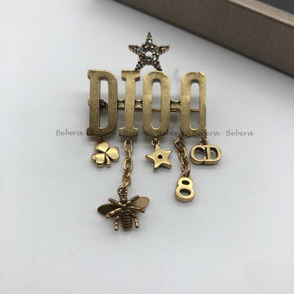 

diamond star letter bee tassel pin of black friday online sales, Gray