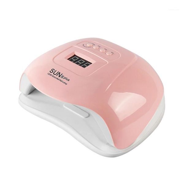 

nail lamp uv led manicure for 10/30/60/99s timing dual light dryer1