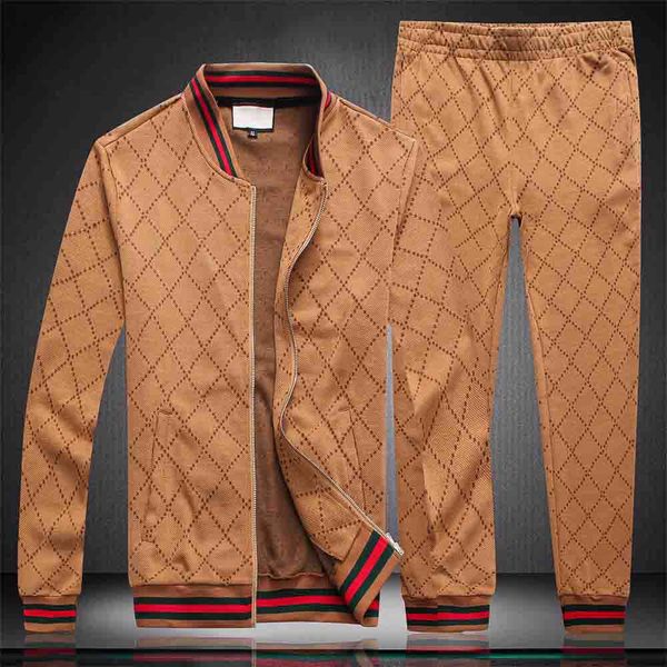 

new designer tracksuits men luxury sweatsuit two piece embroidery womens jogging suit jacket hoodie pants sets sporting 45cc, Gray