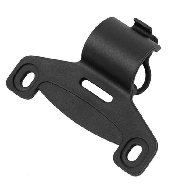 

bike pumps black portable mount easy install bracket bicycle pump holder inflator frame 20mm accessories durable fixing clip nylon cycling