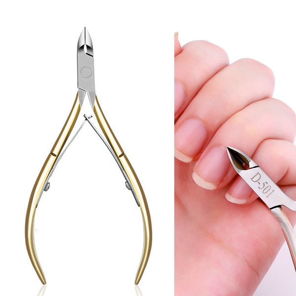 

common to remove stainless steel tools dead skin scissors d-501 gold nail