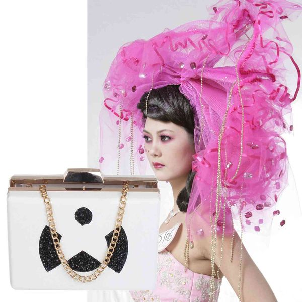 

fashion evening bag portable diamond dinner
