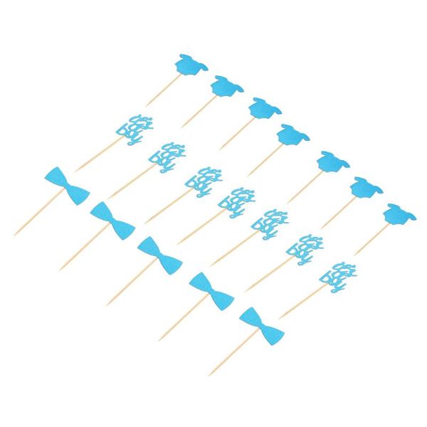 

other festive & party supplies 24 pcs lovely cake er decor cupcake inserting decors paper