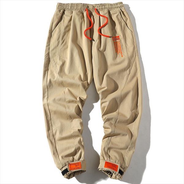 

fashion japanese style jeans women pants jogger red black green color fit multi pockets cargo men hip hop homme