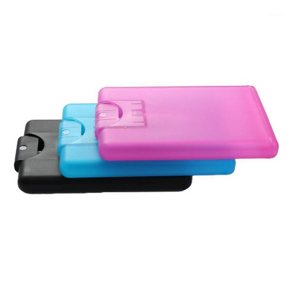 

storage bottles & jars 1pc 20ml perfume bottle card shape mini sprayer refillable atomizer travel size portable 3 colors