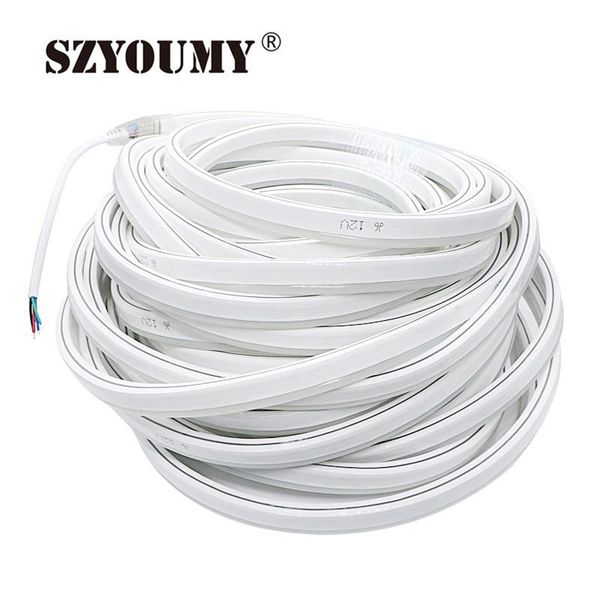 

neon strip light 80 2835 120 waterproof flexible rope 20m 50m 100m for indoor outdoor white strips led