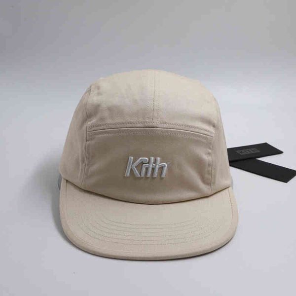 Kith 5 Panel Camp Cap Berretto da baseball regolabile Snapback Hip Hop Trucker Caps per uomo Donna Papà Cappello Visiera parasole casual Outdoor 2021GC9V{category}