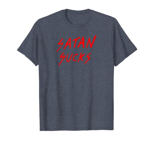

satan sucks bobby tees bible verse christian love christ t-shirt, White;black