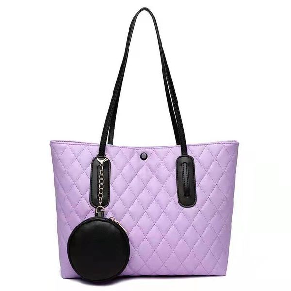 

cross body luxury women's leather shoulder bag large capacity tote pu ladies handbag female casual