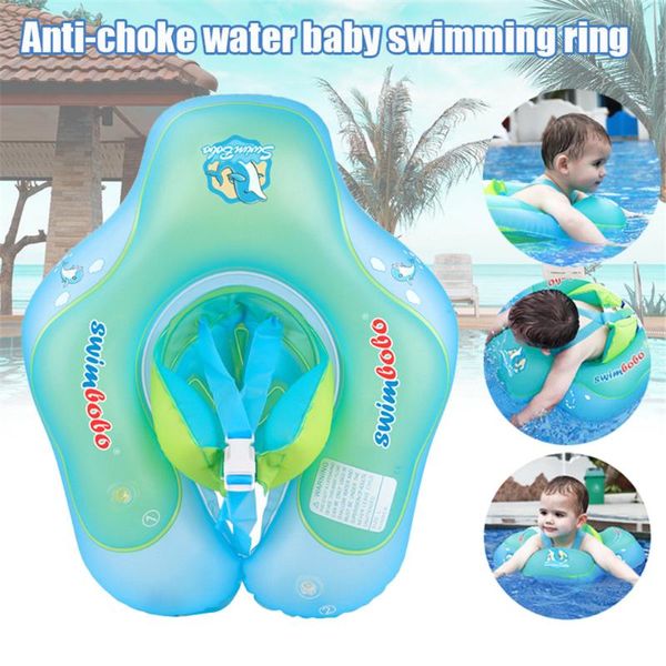 

life vest & buoy baby pool float inflatable swimming trainer cute ring for kids toddlers aged 3-48 months h7jp