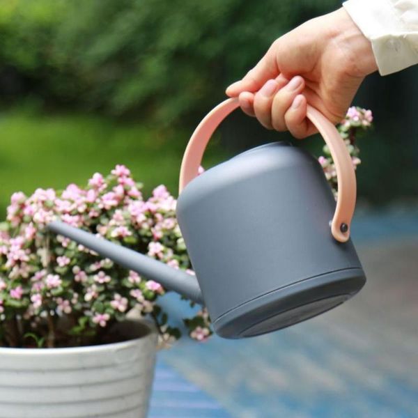 

watering equipments long mouth water home plant pot bottle can abs kettle flower plants garden tools