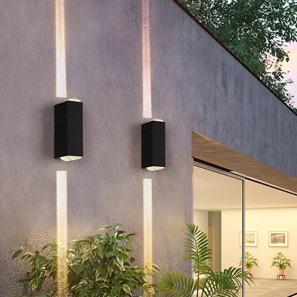

wall lamp hmrovoom spotlight outdoor waterproof courtyard double led washer aisle corridor stairs a beam of light