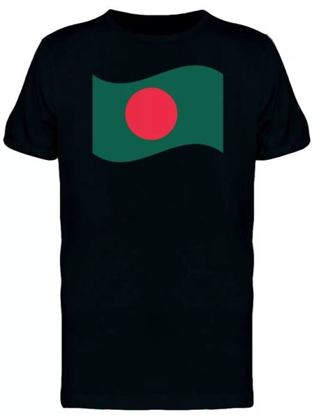 

green red flag men's tee -image by shutterstock, White;black