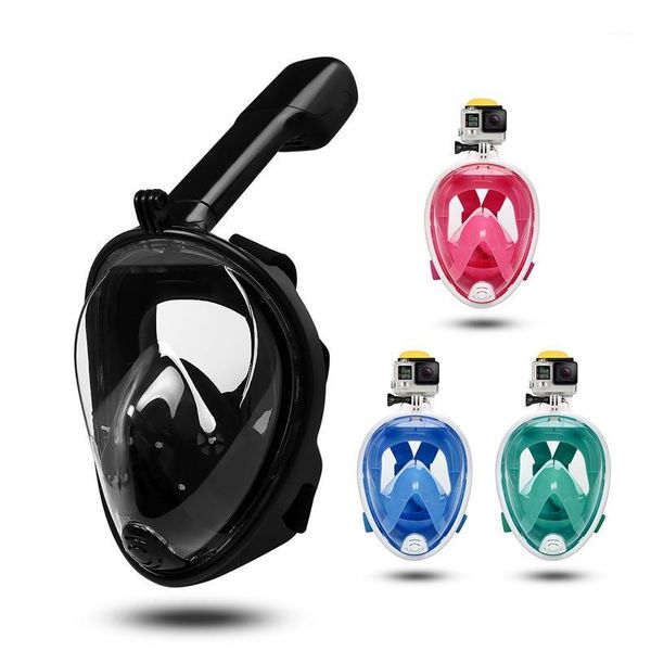 

diving mask scuba underwater anti fog full face snorkeling women men swimming snorkel equipment1