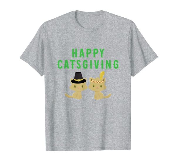 

Cute Cat Happy Catsgiving Thanksgiving Kitties T-shirt, Mainly pictures