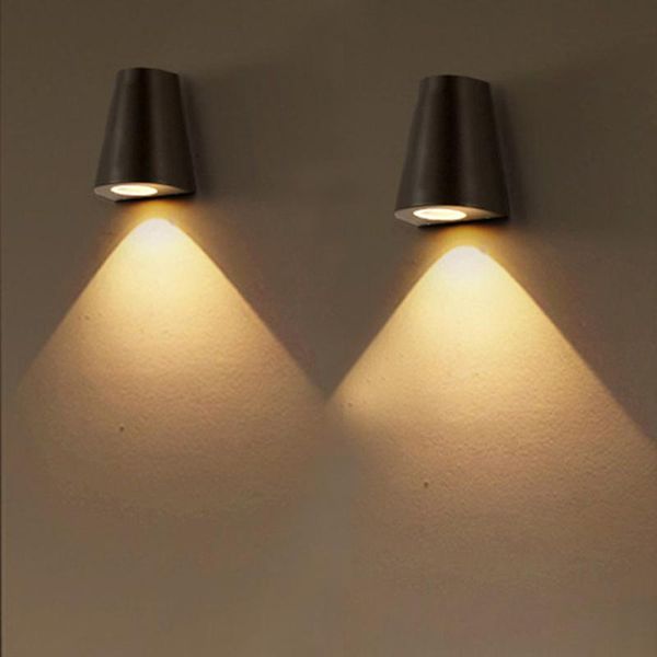 

outdoor wall lamps 5w cob waterproof led ip65 corridor balcony staircase porch light aluminum el villa