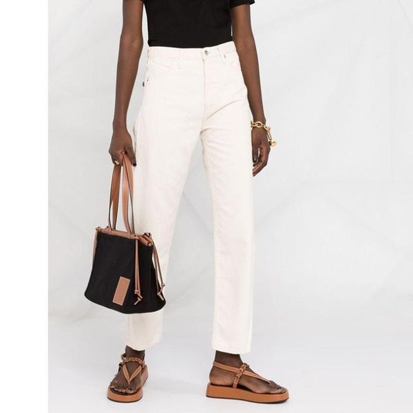 

women's jeans men's and loose casual solid color street, Blue