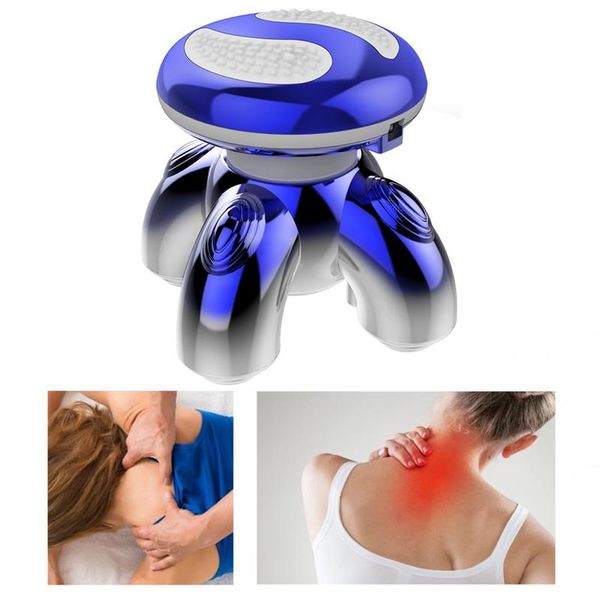 

electric massagers mini version body massager muscle stimulator waist back relax light carrying belt full massage keep health