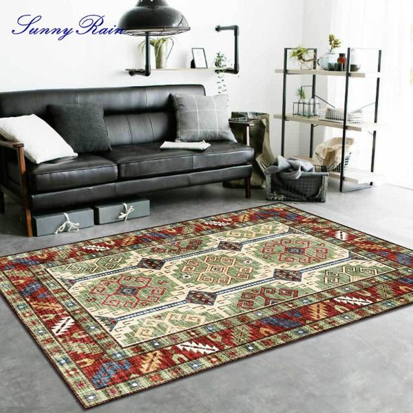 

sunnyrain 1-piece fleece print christmas rugs kitchen area rug for bedroom large living room carpets