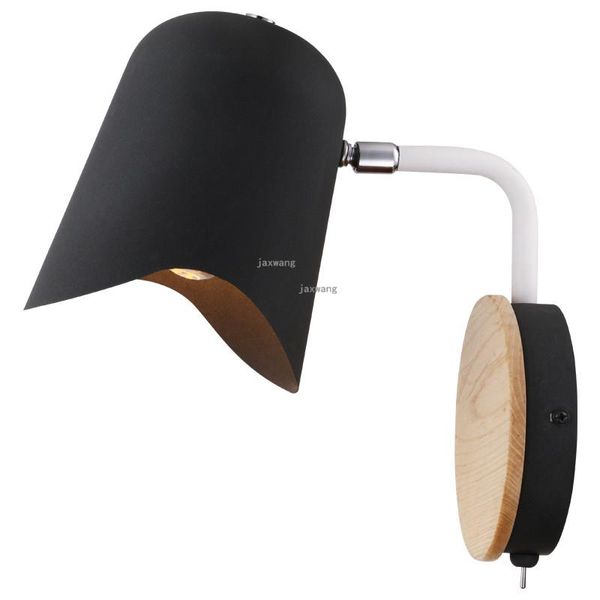 

wall lamp nordic led bedside macaron style living room decoration sconces light fixtures bedroom art indoor lighting