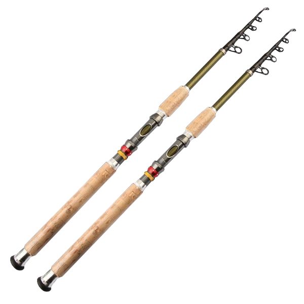 Кормушка для карпа Fly Fishing Rod Spining Телескопические портативные инструменты 2,1 м 2,4 м 2,7 м 3,0 м 3,6 м Сверхлегкие аксессуары для путешествий и серфинга 211118