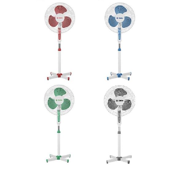 

electric fans floor fan, silent, cooling, blowing, for home, summer cottages with a grill delta dl-020n