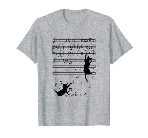 

Cute Cat Kitty Playing Music Clef Piano Musician Art T-Shirt, Mainly pictures