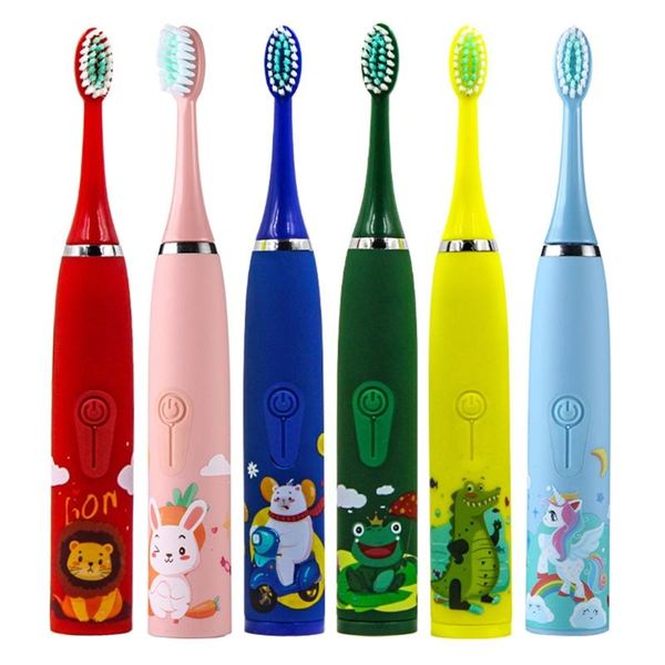 

smart electric toothbrush children ultrasonic for chidren kids deciduous tooth care, automatic toothbrush, 4 cleaning modes