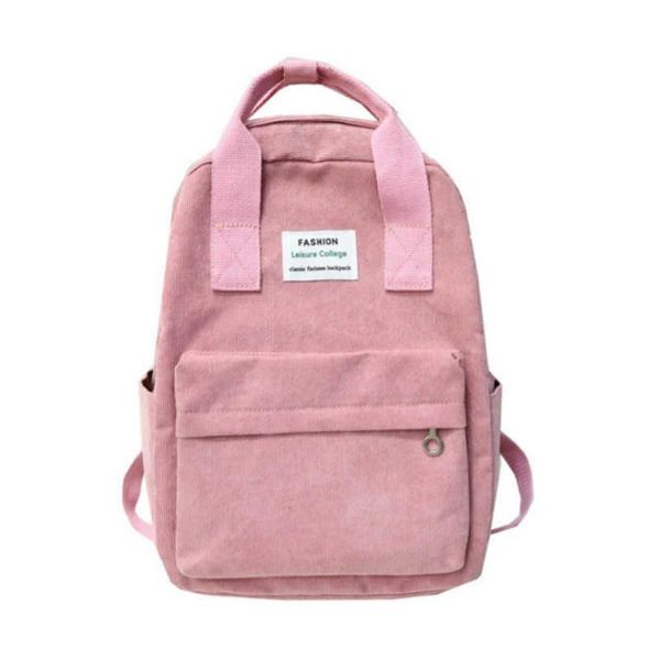 

backpack large capacity women fashion anti-theft ladies backpacks small label velvet portable school bag outdoor travel bags