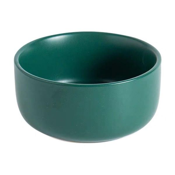 

bowls creative ceramic matte soup bowl salad thick household rice french sea tableware breakfast