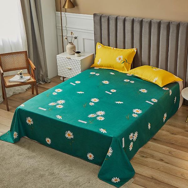 

sheets & sets 100% polyester bed linen comfortable in summer single sheet