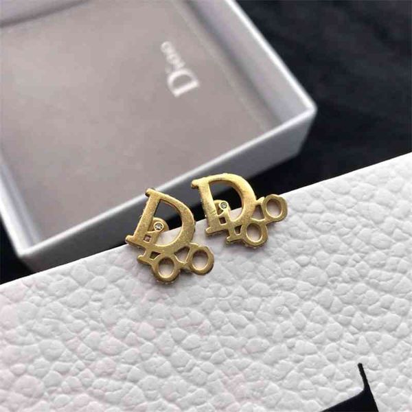 

70% off outlet online new family letter tassel earrings in 2021, Golden