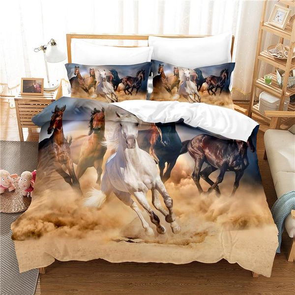 

bedding sets horses set for bedroom soft bedspreads bed home comefortable duvet cover quilt and pillowcase